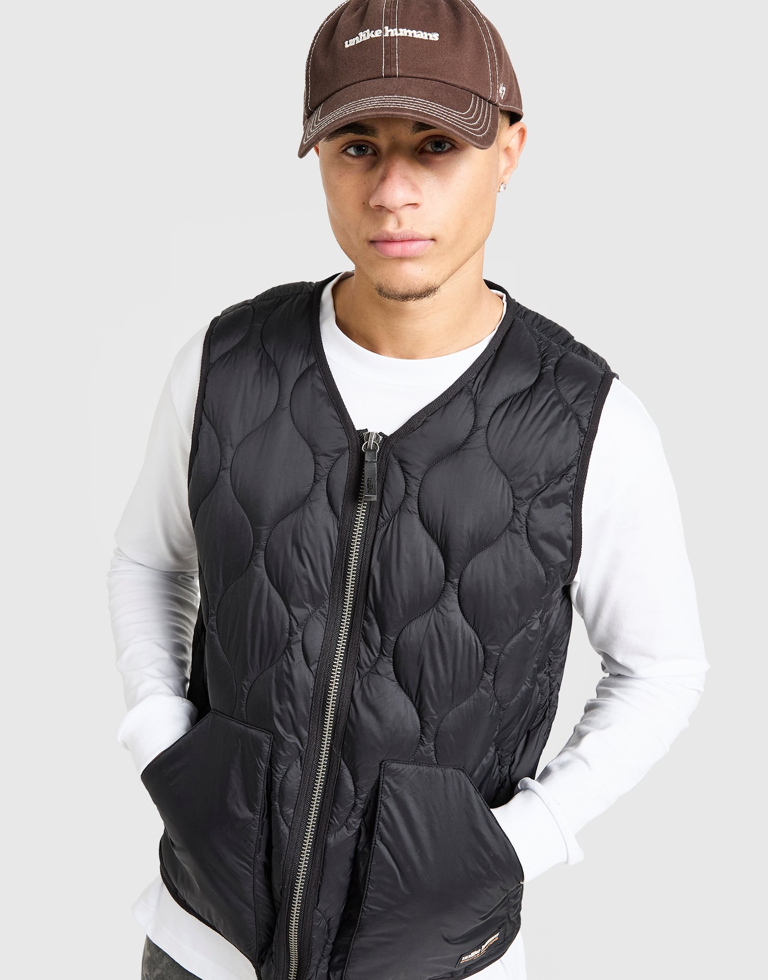 Unlike Humans Quilted Gilet