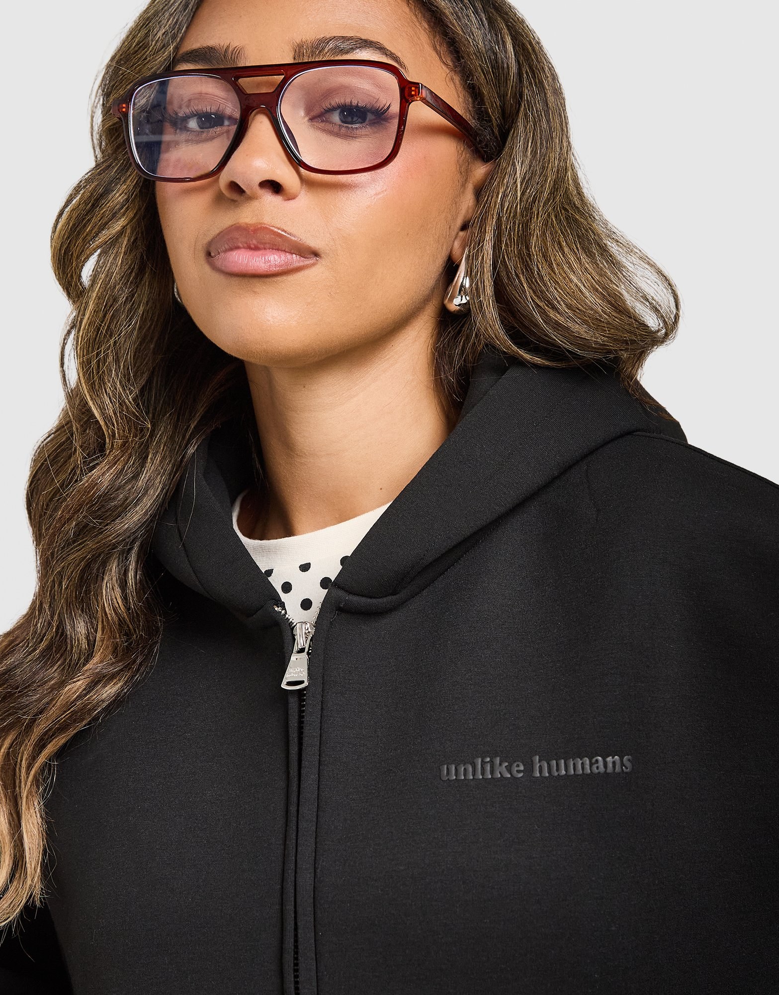 Unlike Humans Bemis Full-Zip Hoodie